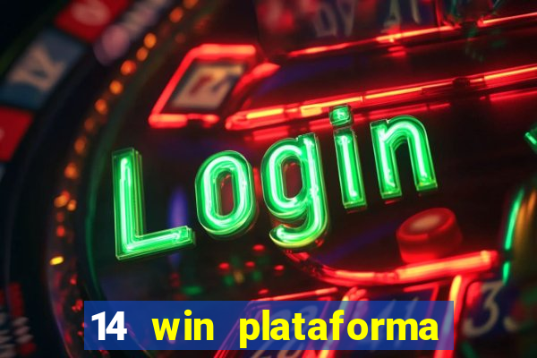 14 win plataforma de jogos